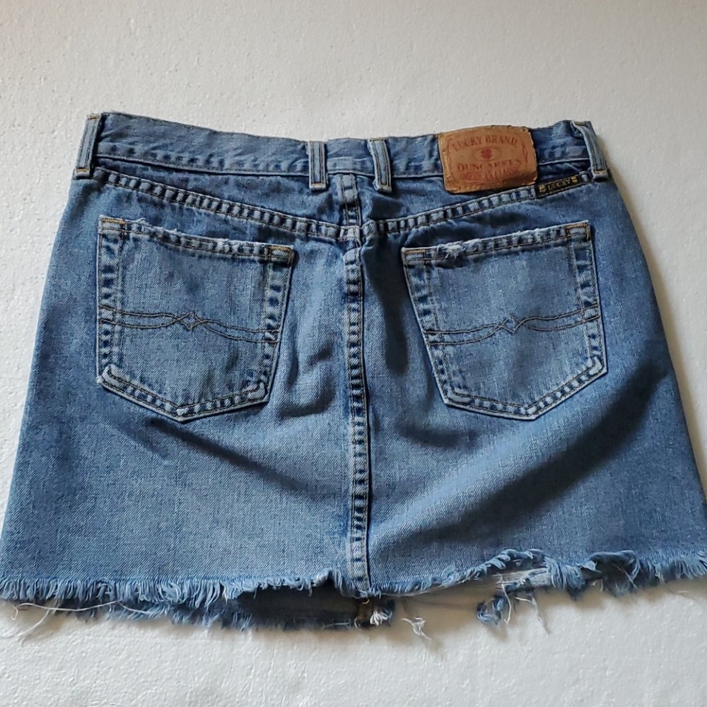 Lucky Brand denim mini skirt - Picture 7 of 8